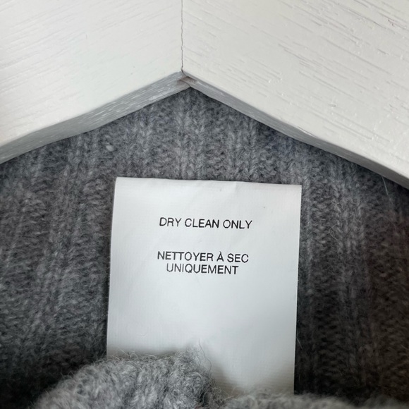 Vintage Luca Nobili Wool Mock Neck Sweater Size Large - Picture 3 of 4